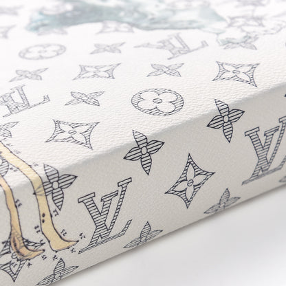 Louis Vuitton Savane Monogram Chapman Pochette Voyage GM Dune 10 of 12