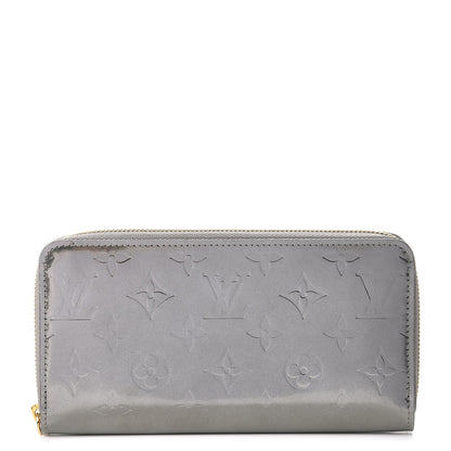 Louis Vuitton Vernis Zippy Wallet Gris Metal 1 of 8