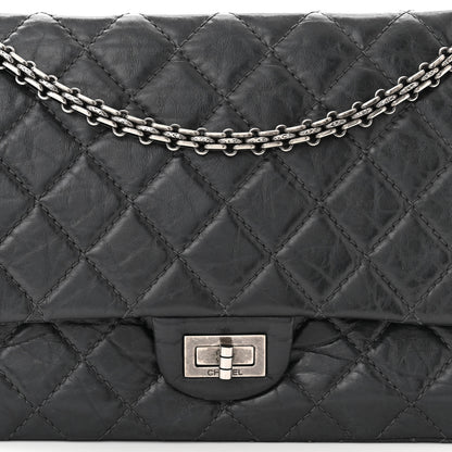 Chanel Aged Calfskin Quilted 2.55 Reissue 226 Flap Grey 8 of 11