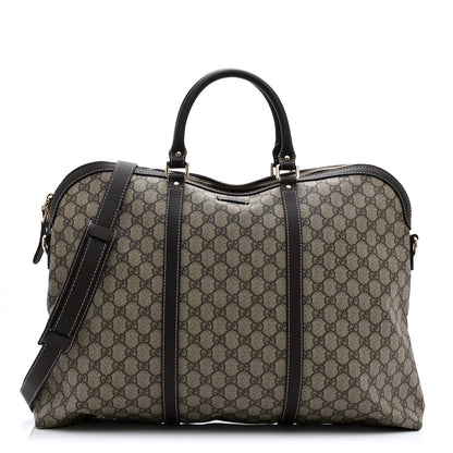 Gucci GG Plus Monogram Travel Bag Dark Brown 1 of 10