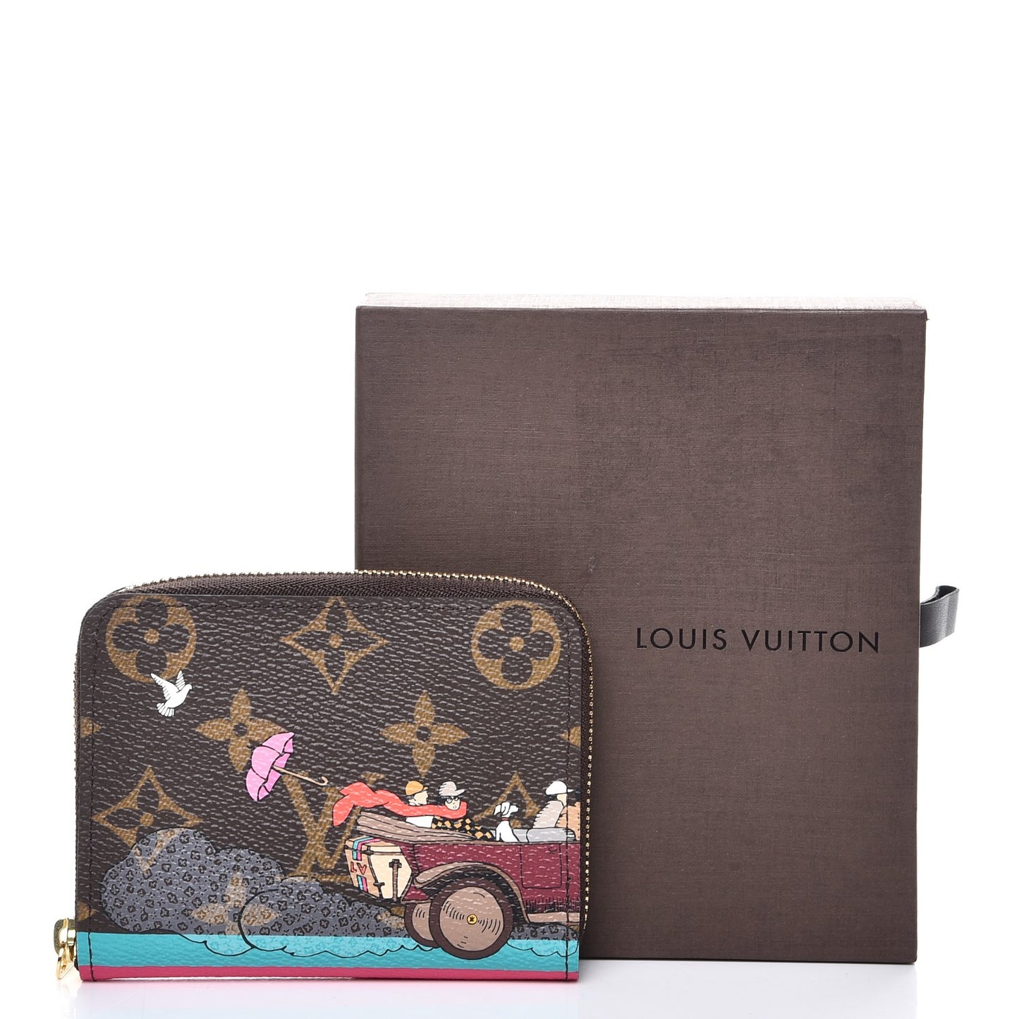 Monogram 2015 Christmas Animation Zippy Coin Purse