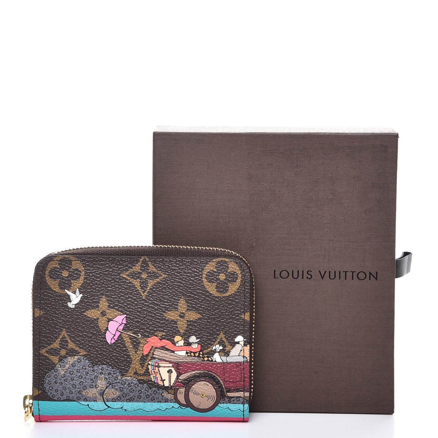 Louis Vuitton Monogram 2015 Christmas Animation Zippy Coin Purse 8 of 8