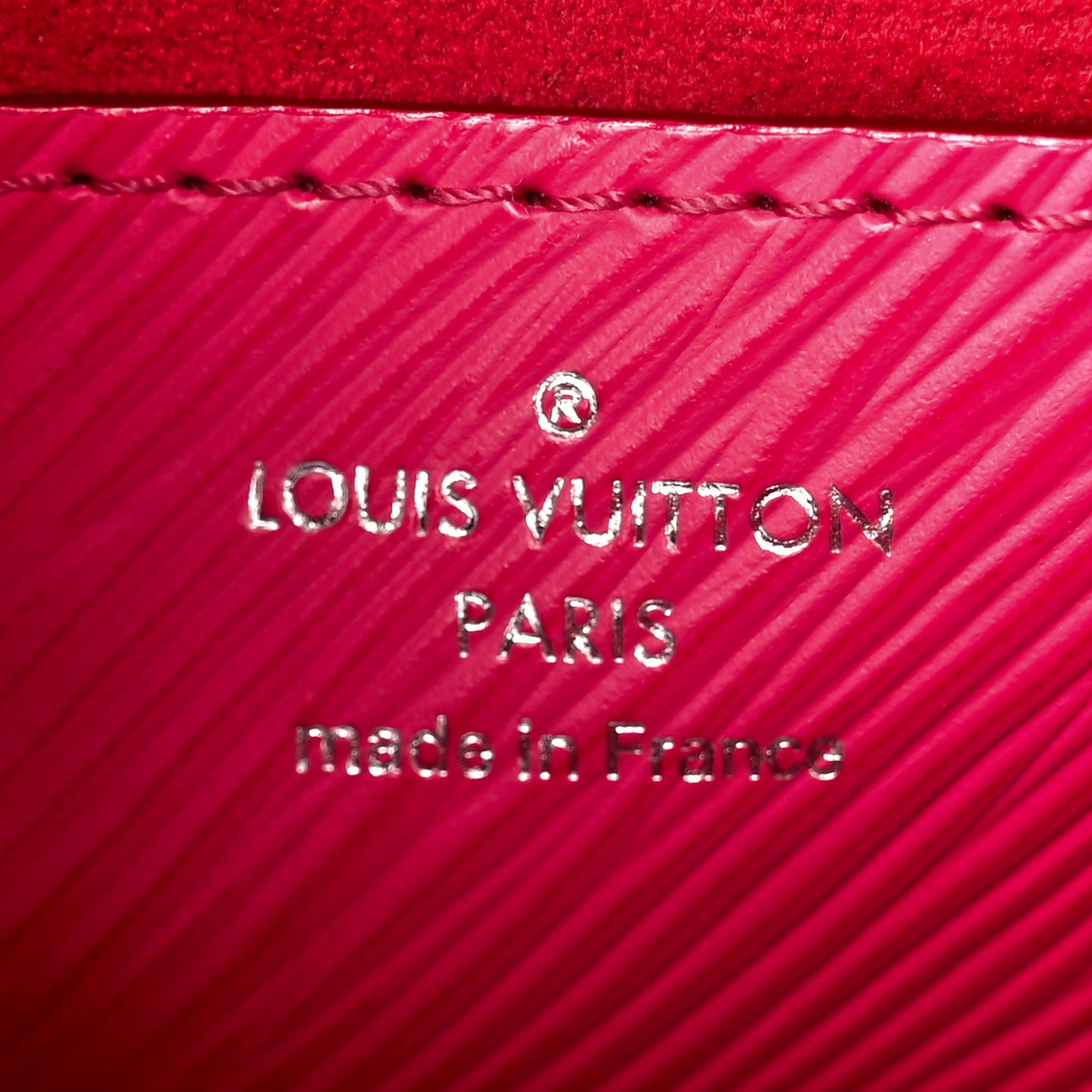 Epi Twist Shoulder Bag MM Hot Pink