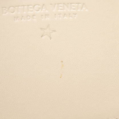 Bottega Veneta Brushed Calfskin Cradle Fold Over Shoulder Bag White Parakeet 11 of 17