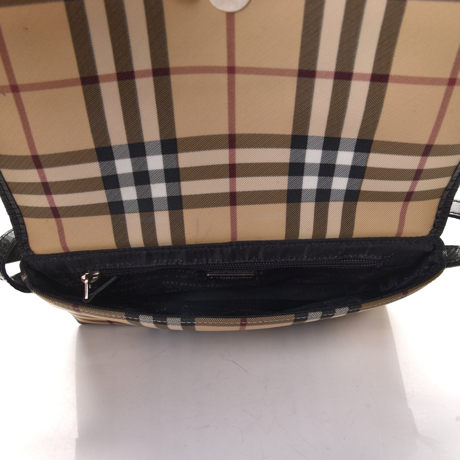 Burberry House Check Shoulder Bag Black 4 of 7