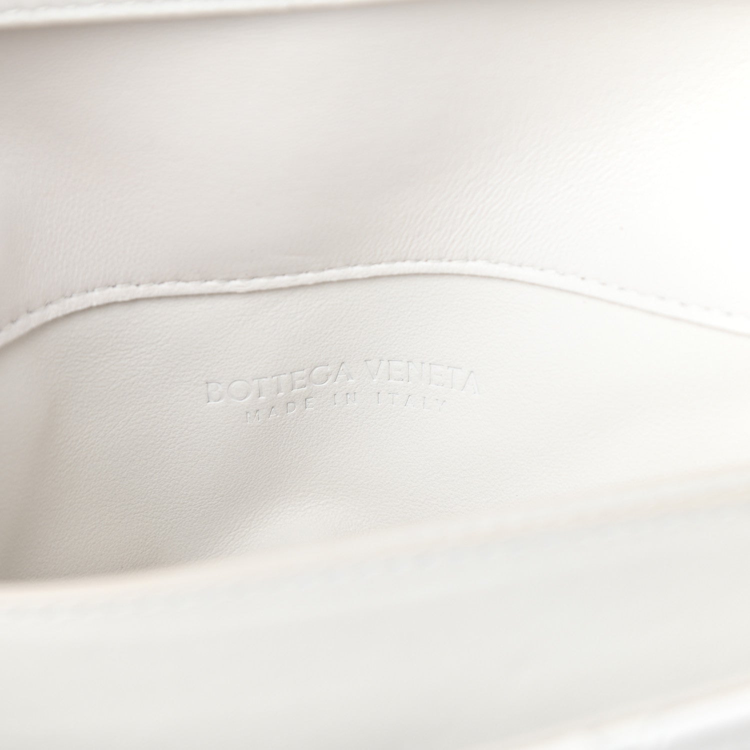 Bottega Veneta Nappa Intrecciato Crossbody White 6 of 9