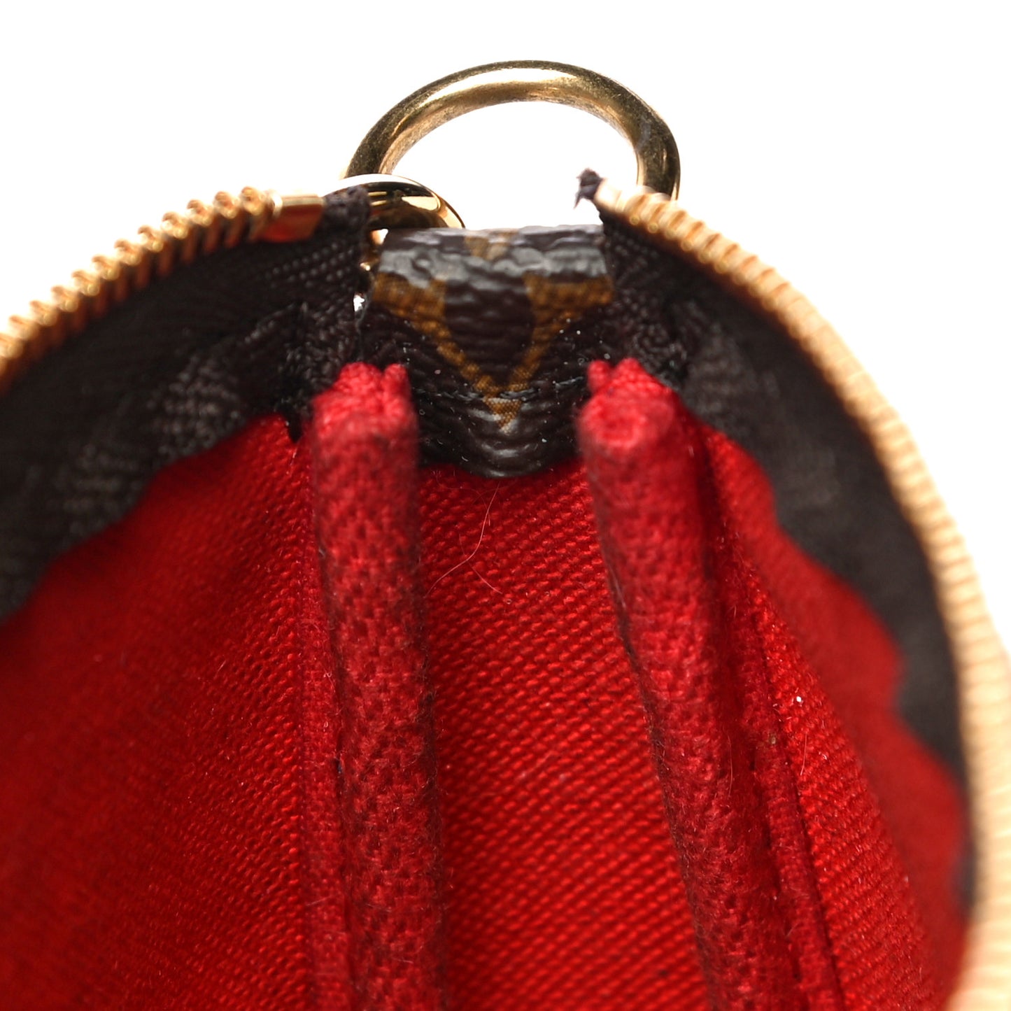 Monogram 2020 Christmas Animation Bumper Cars Mini Pochette Accessories Coquelicot