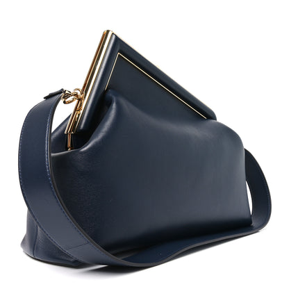 Fendi Shiny Nappa Medium Fendi First Dark Blue 3 of 10