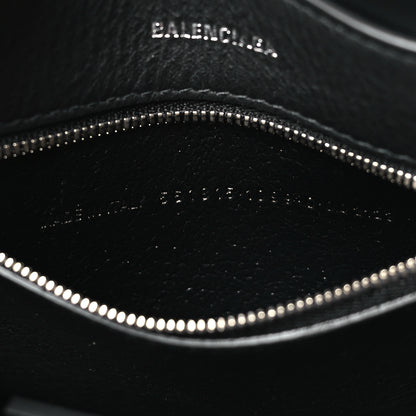 Balenciaga Smooth Calfskin Logo Double Sided XXS Everyday Tote Black White 7 of 10