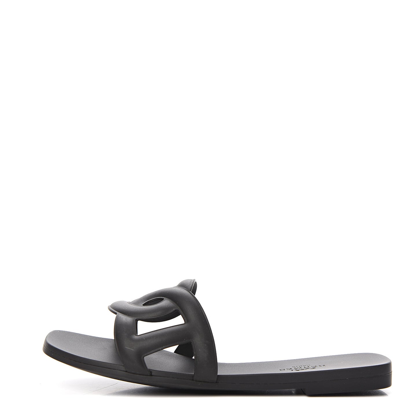 Rubber Aloha Sandals 35 Black
