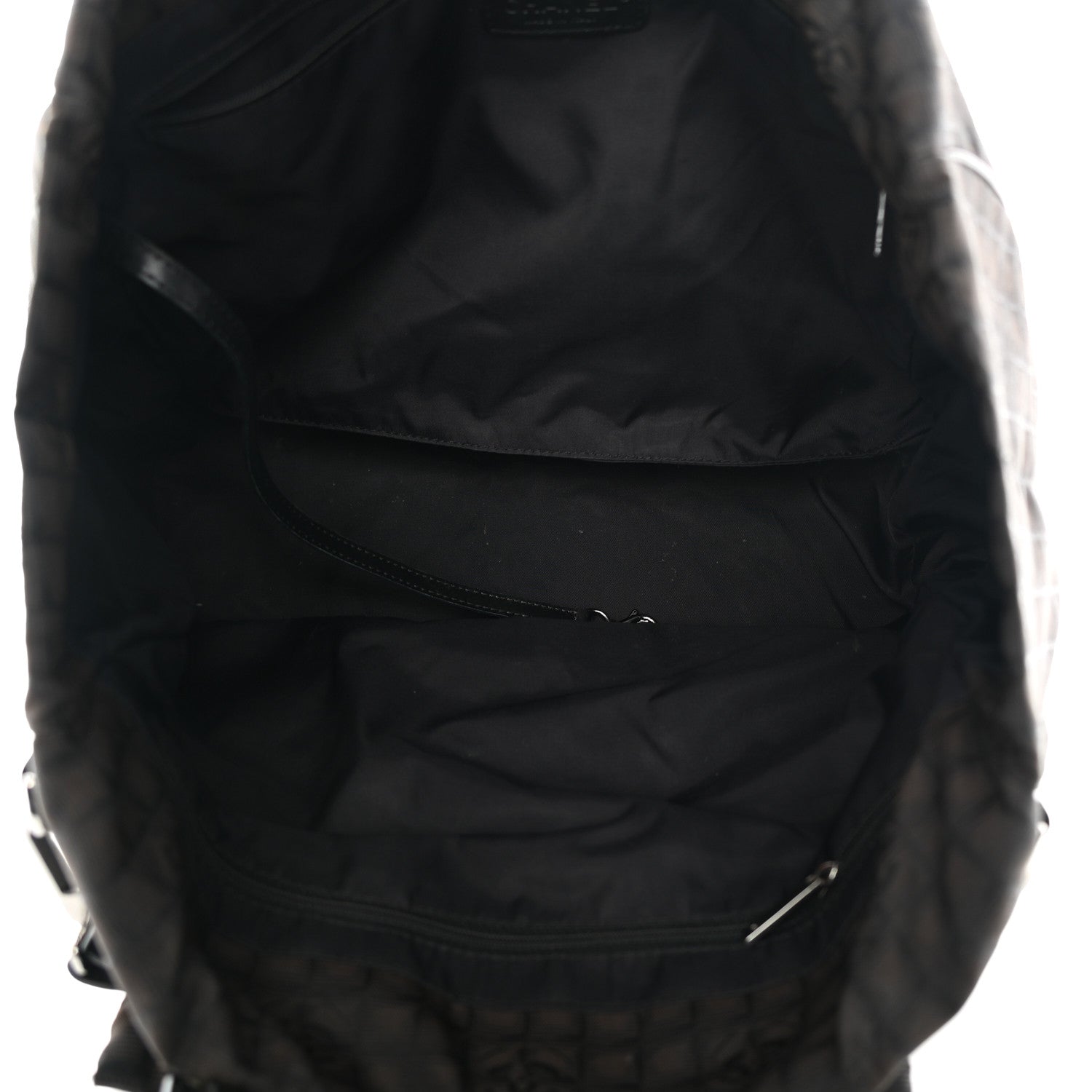 Chanel Nylon Travel Convertible Tote Black 6 of 20