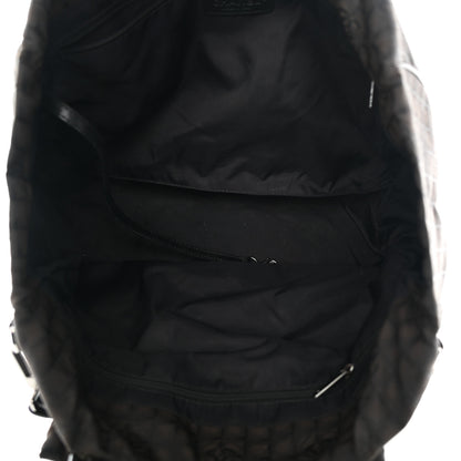 Chanel Nylon Travel Convertible Tote Black 6 of 20