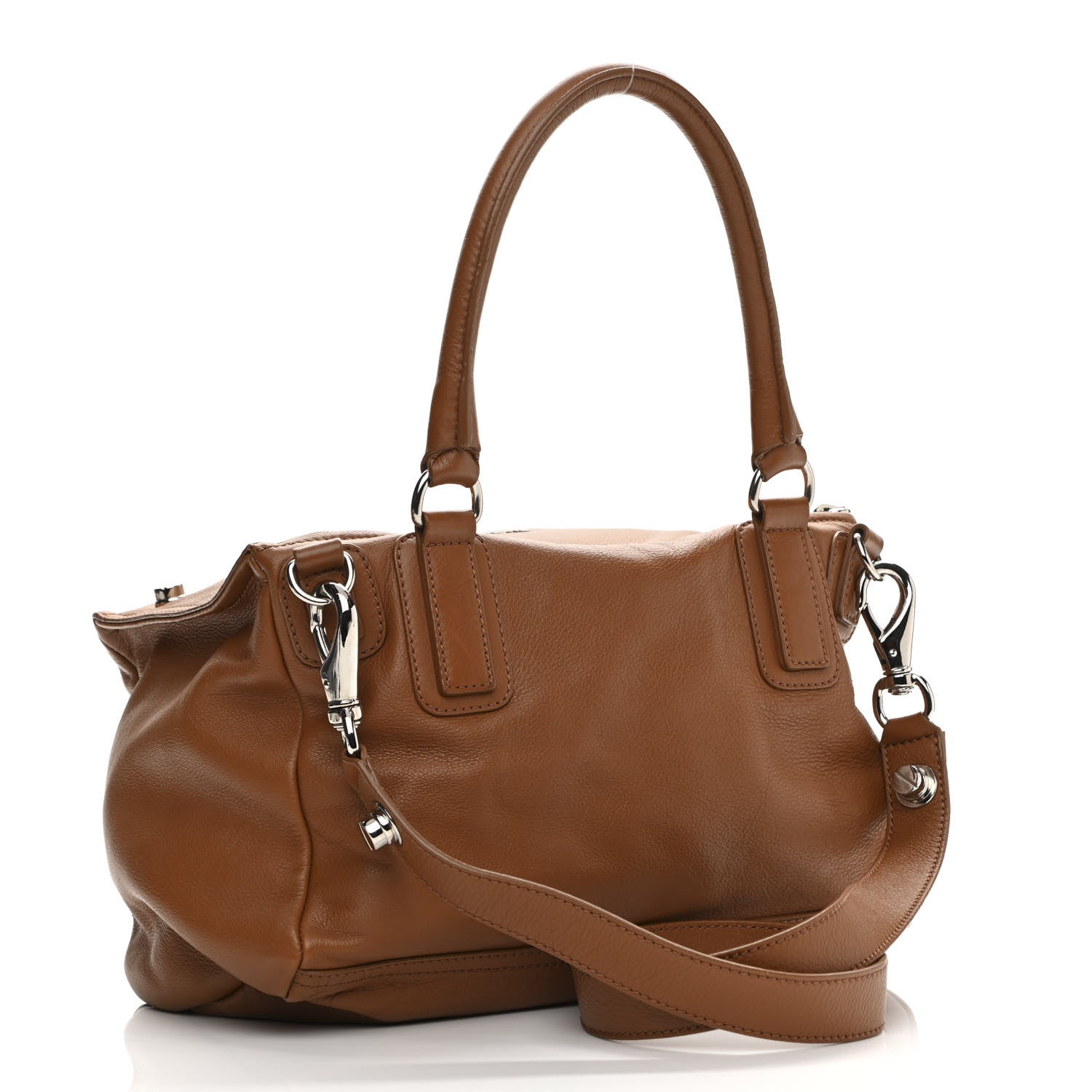Givenchy Calfskin Medium Bolt Stud Pandora Brown 3 of 12