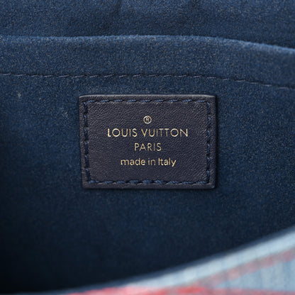 Louis Vuitton Denim New Wave Chain MM Blue 6 of 12