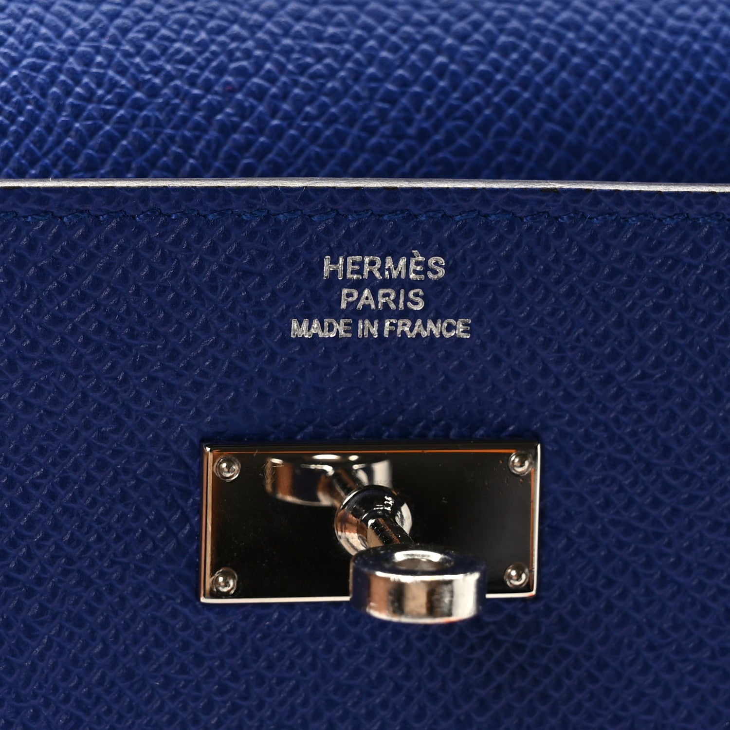 Hermes Epsom Kelly Longue Wallet Bleu Electrique 6 of 10
