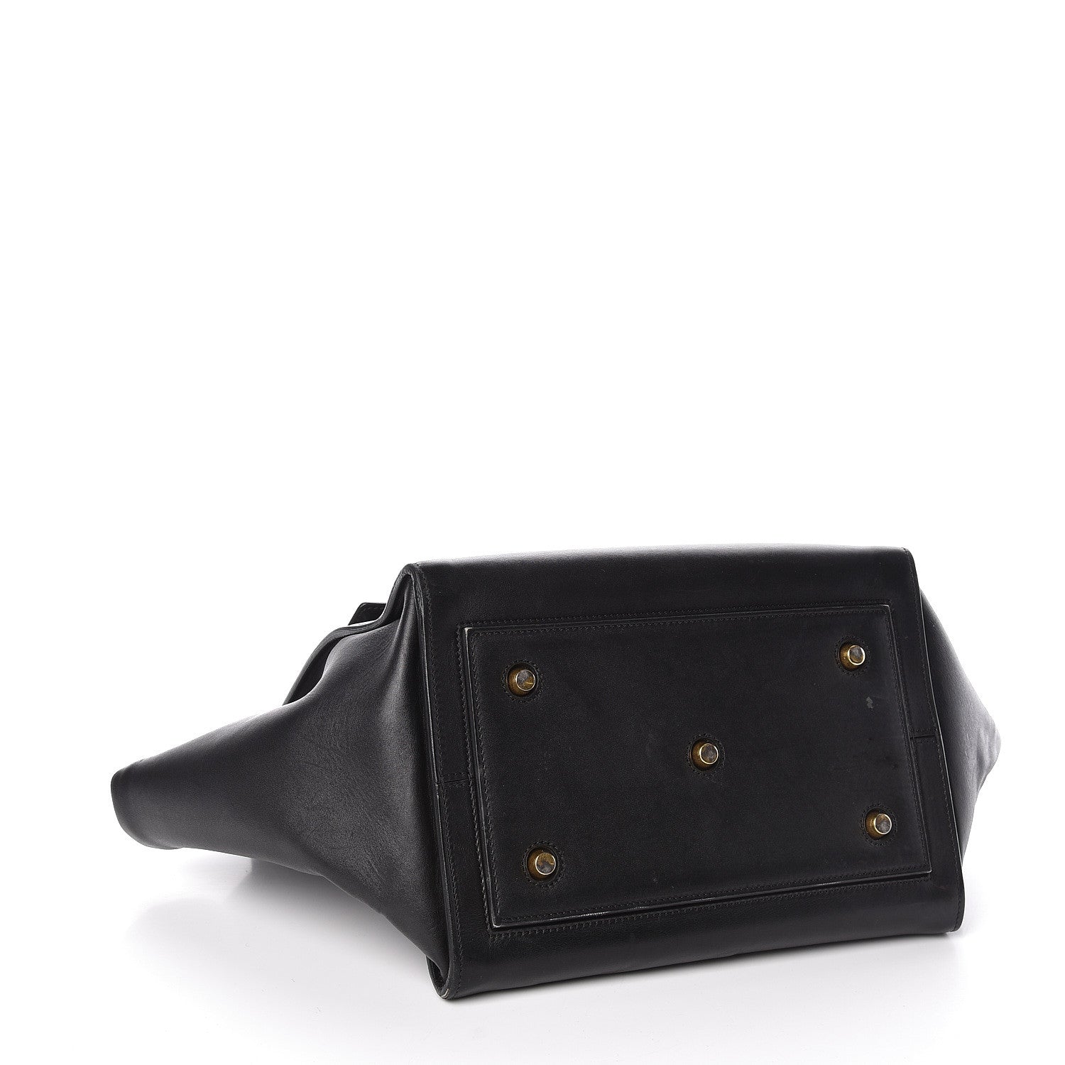Celine Smooth Calfskin Small Tie Knot Tote Black 4 of 14