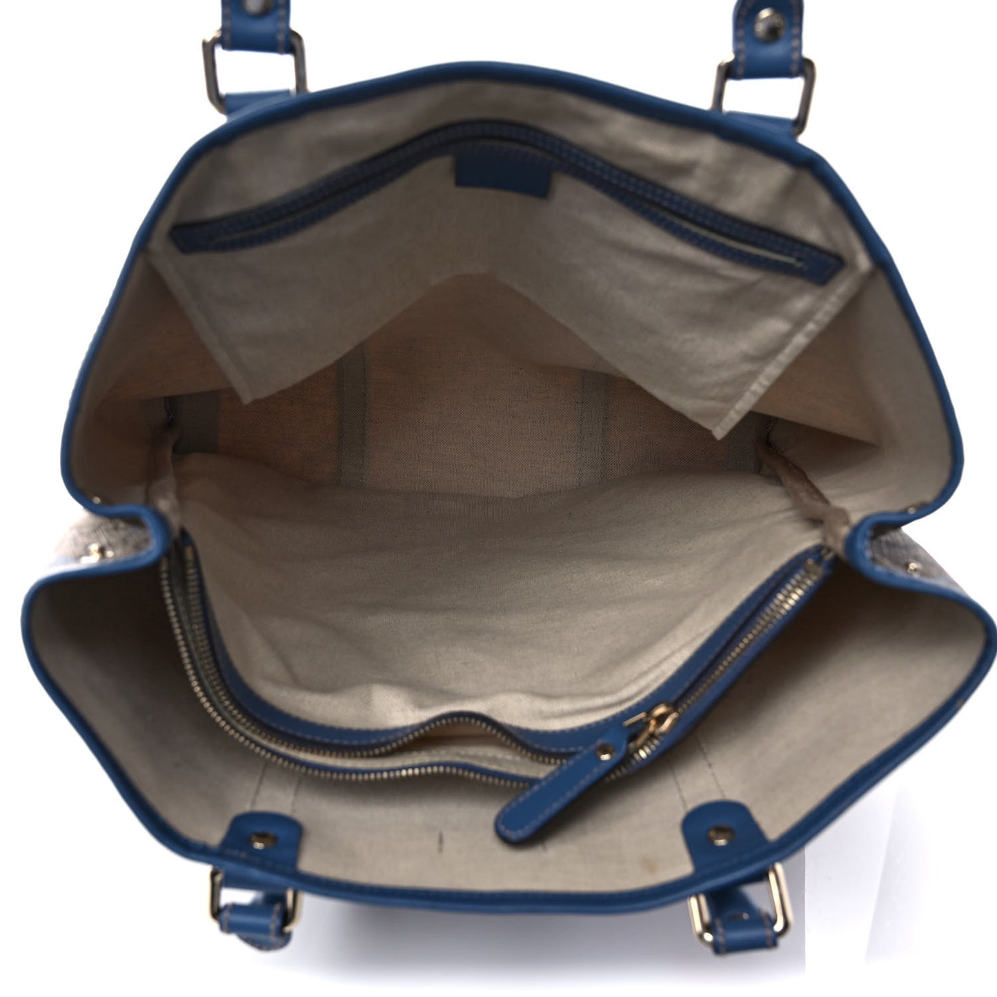 GG Plus Monogram Star Joy Vertical Tote Blue