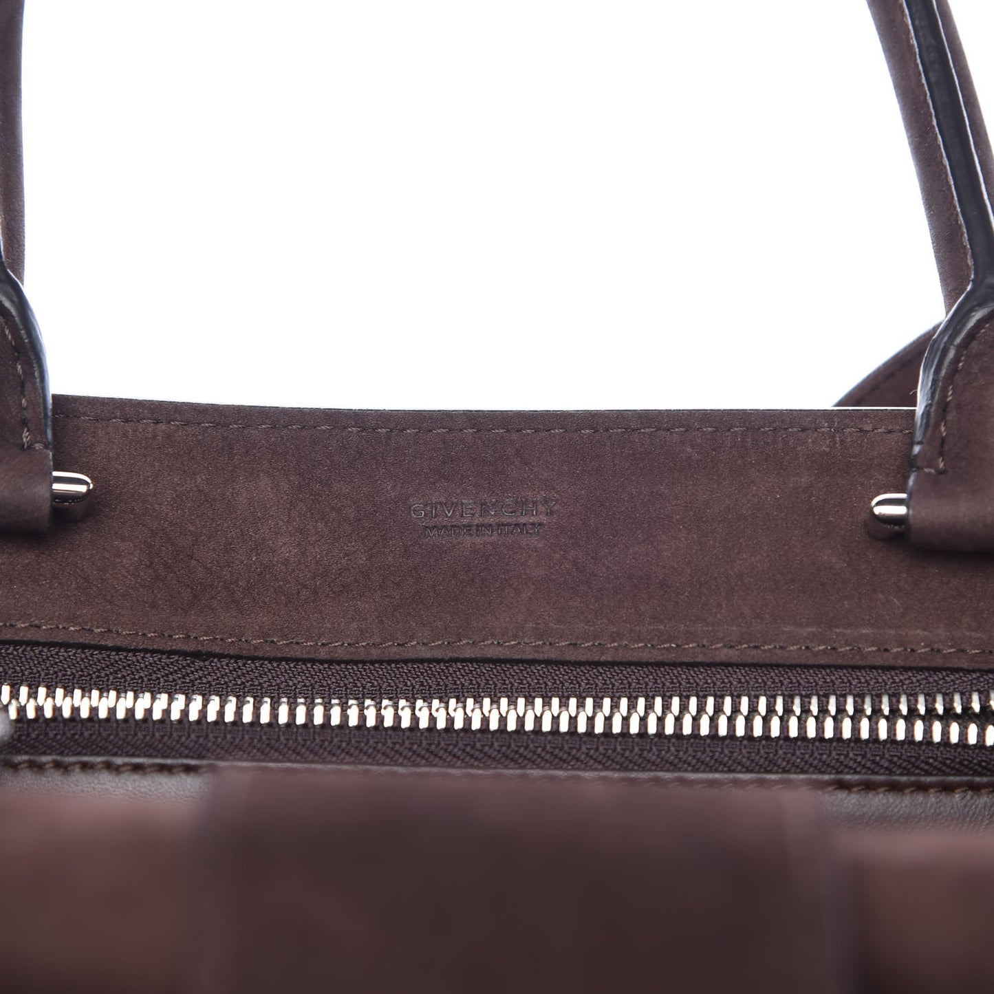 Suede Medium Obsedia Satchel Brown