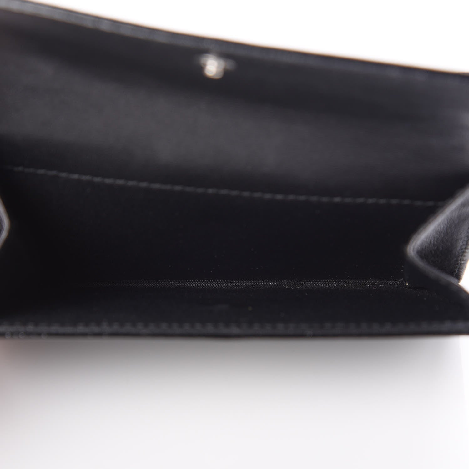 Christian Dior Patent Ultimate Compact Wallet Black 7 of 9