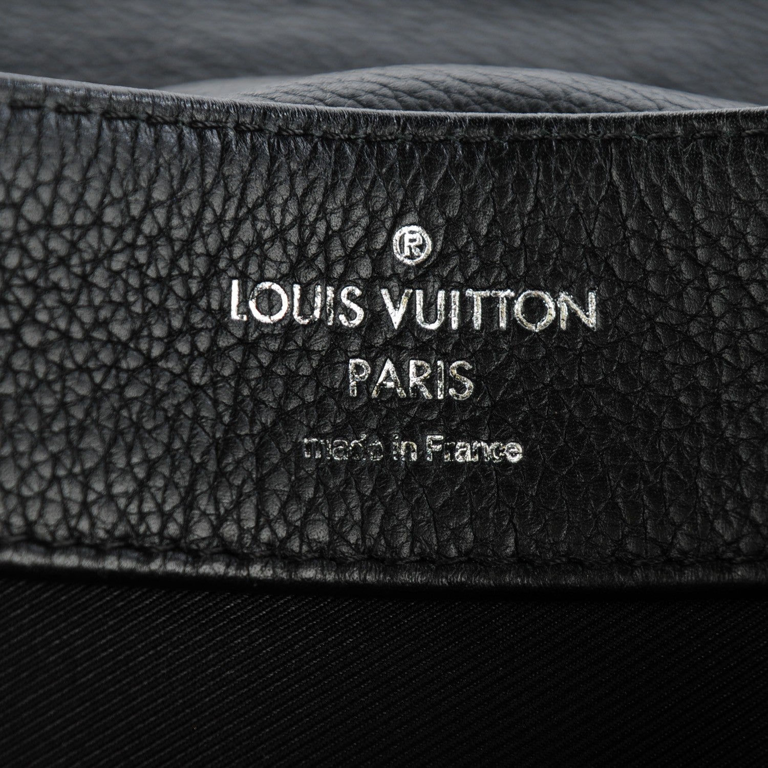 Louis Vuitton Calfskin Lockme II Top Handle Black 7 of 8