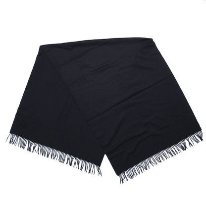 Hermes Cashmere Broderie Scarf Navy 1 of 4