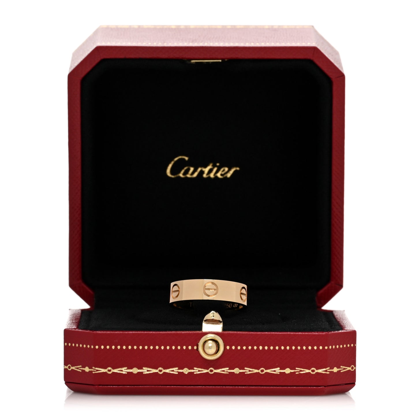 18K Yellow Gold 5.5mm LOVE Ring 57 8