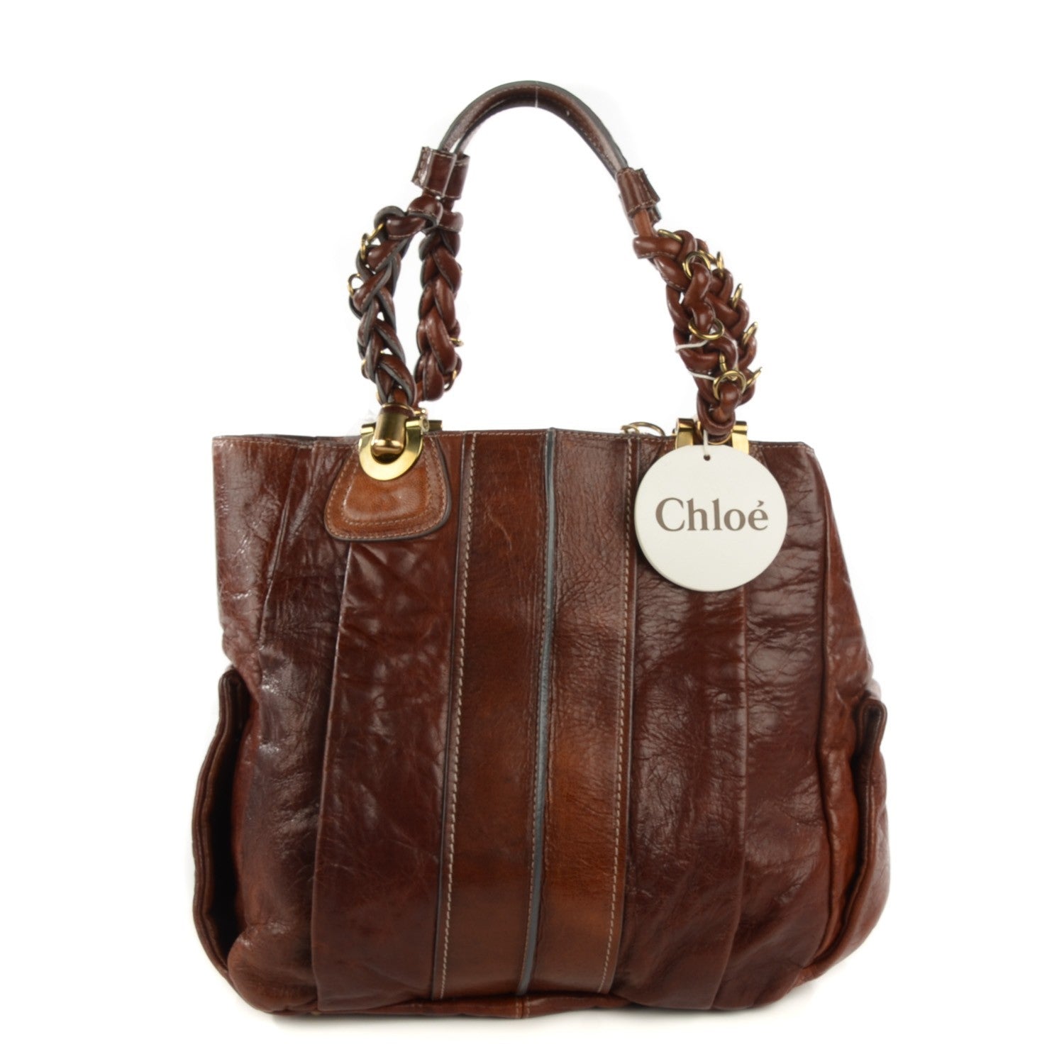 Chloe Lambskin Heloise Hobo Moka 1 of 7