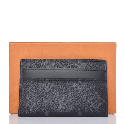 Louis Vuitton Monogram Eclipse Porte-Cartes Double Card Holder 8 of 8