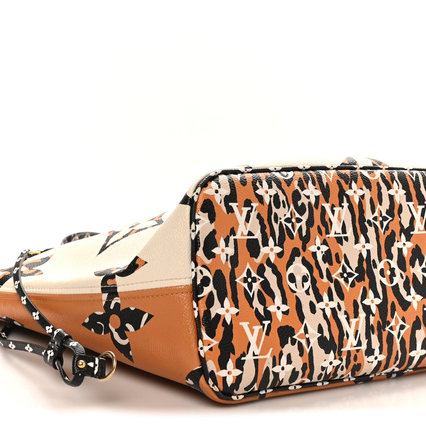 Monogram Giant Jungle Neverfull MM Ivory