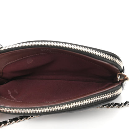Chanel Caviar Quilted Small Clutch With Chain Black 5 of 14