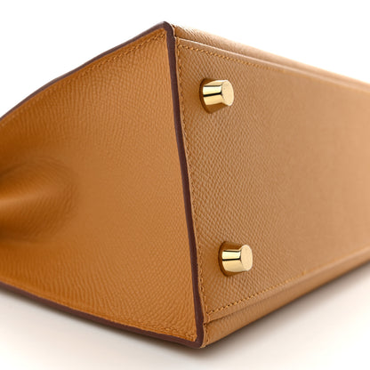 Hermes Epsom Kelly Sellier 25 Sesame 9 of 11
