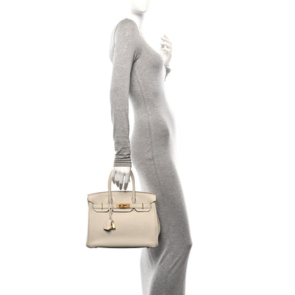 Hermes Togo Birkin 30 Craie 2 of 9