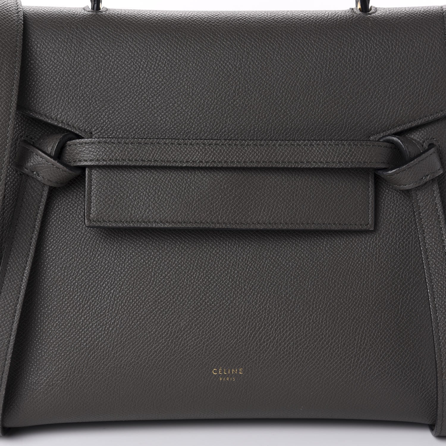 Celine Baby Grained Calfskin Micro Belt Bag Grey 13 of 13