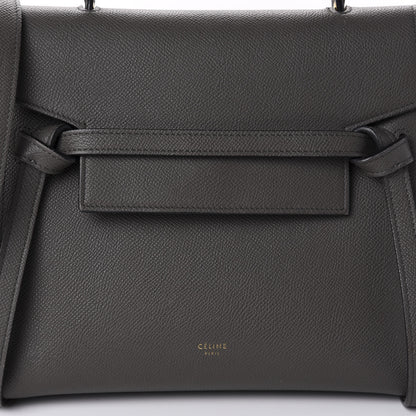 Celine Baby Grained Calfskin Micro Belt Bag Grey 16 of 20