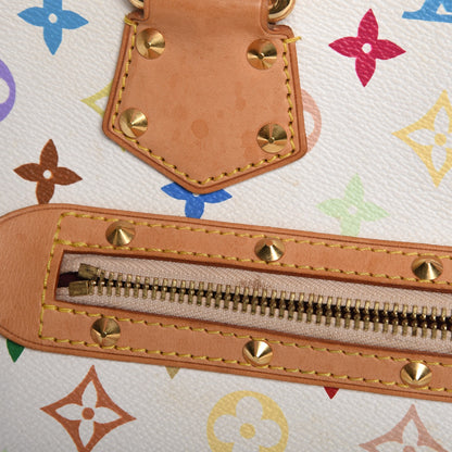 Louis Vuitton Monogram Multicolor Alma White 5 of 9