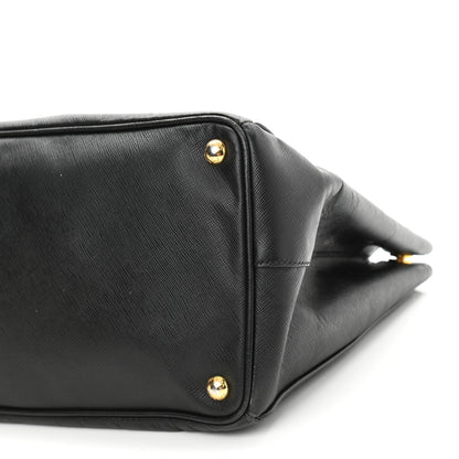 Prada Saffiano Lux Large Tote Black 8 of 12