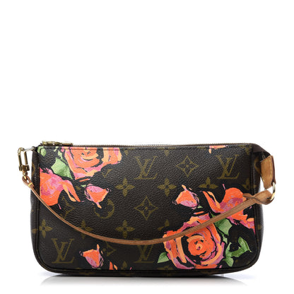 Louis Vuitton Monogram Roses Pochette Accessories 1 of 12