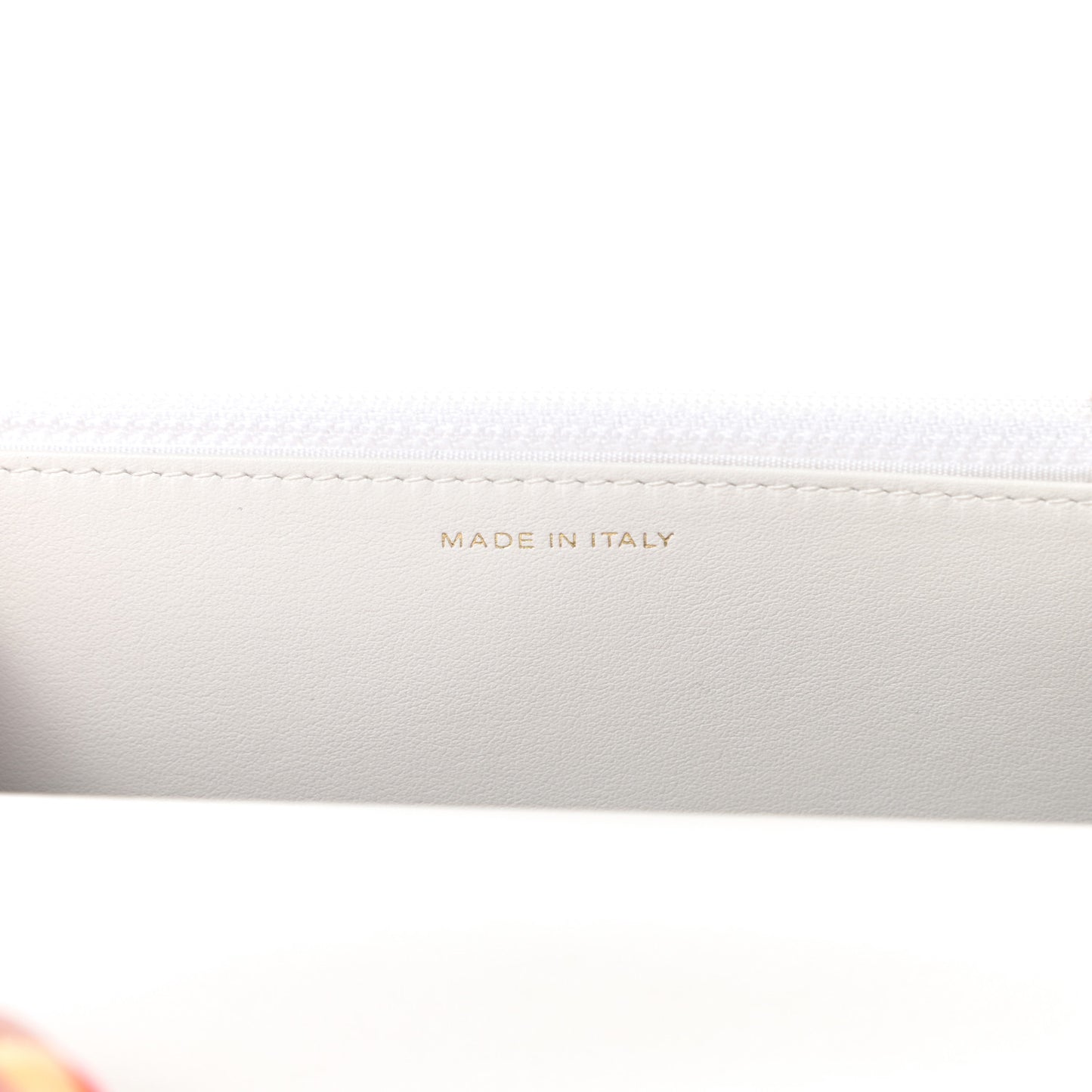 Shiny Crumpled Calfskin Quilted Chanel 19 Wallet On Chain WOC White