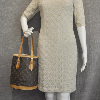 Louis Vuitton Monogram Petit Bucket 23 2 of 8