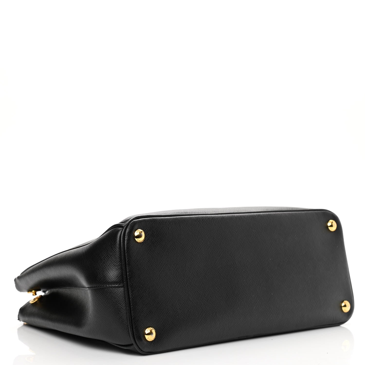 Prada Saffiano Medium Galleria Double Zip Tote Black 4 of 9