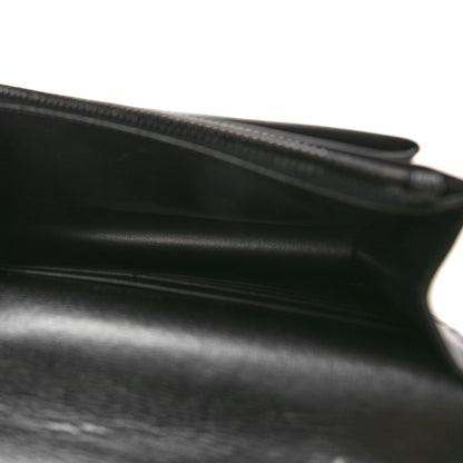 Saint Laurent Calfskin Monogram Sunset Chain Wallet Black 5 of 11