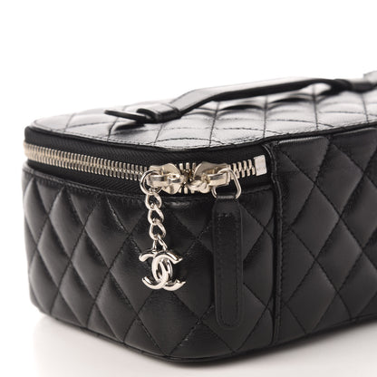 Chanel Calfskin Quilted Jewelry Case Black 11 of 11