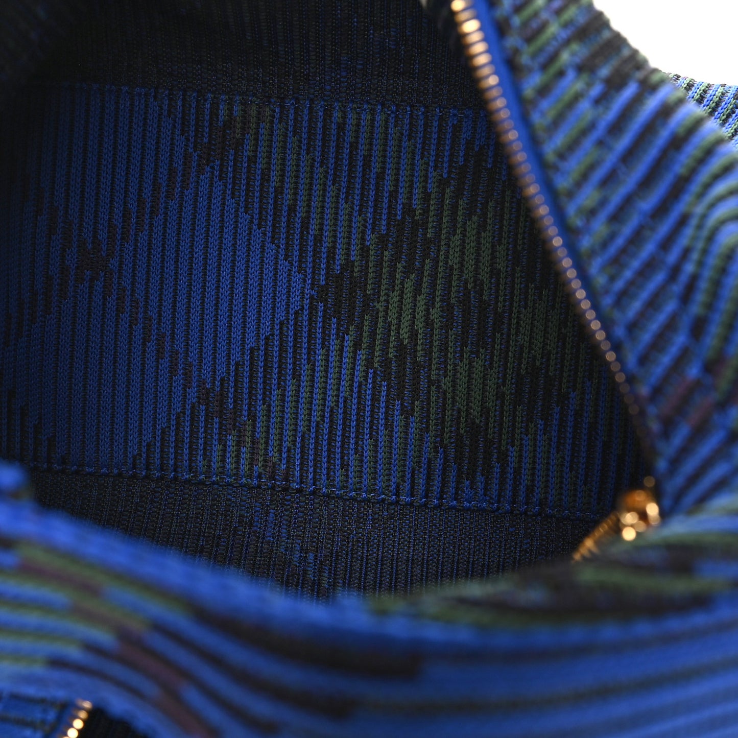 Canvas Knitted Check Peg Medium Duffle Bag Knight