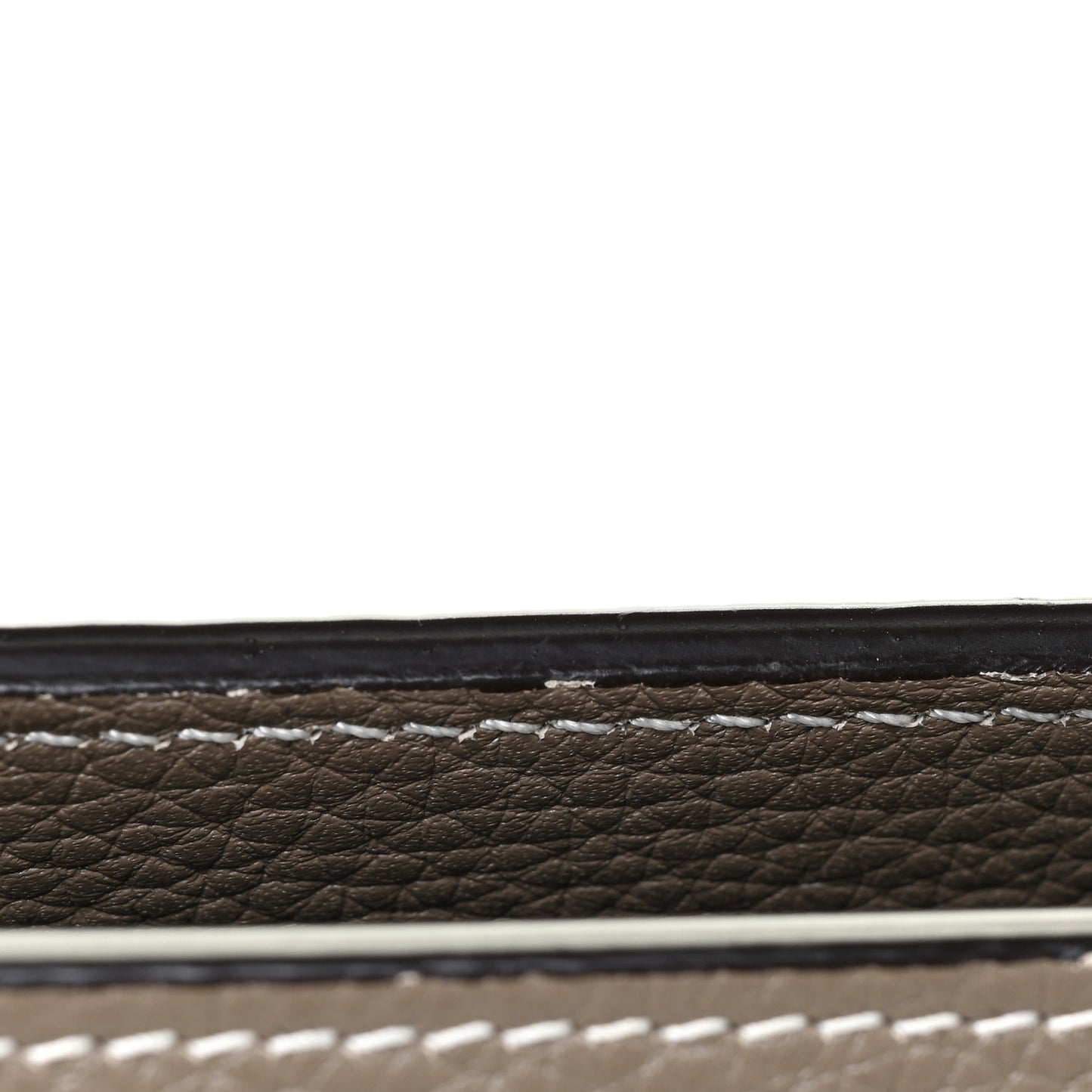 Drummed Calfskin Micro Luggage Souris