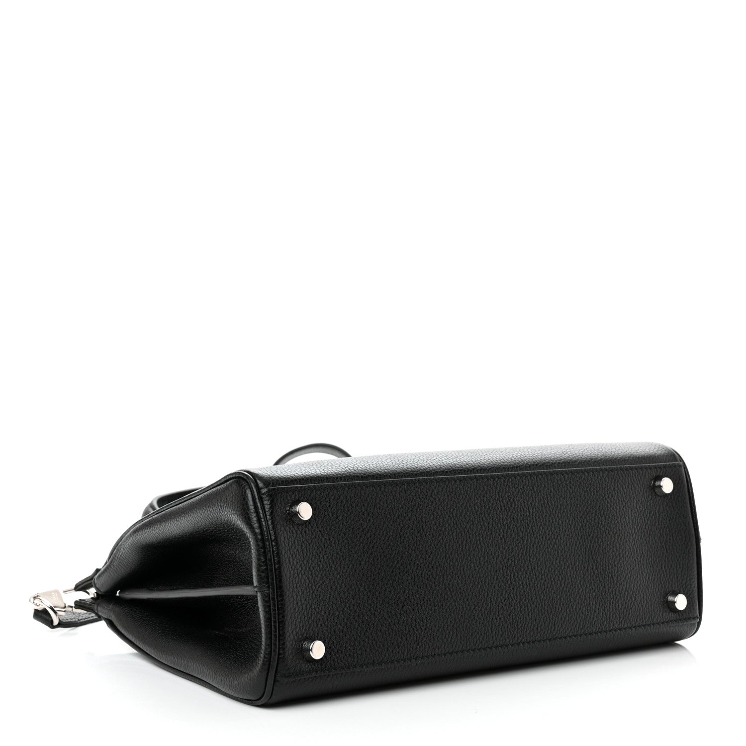 Gucci Grainy Calfskin Small Zumi Top Handle Bag Black 4 of 11