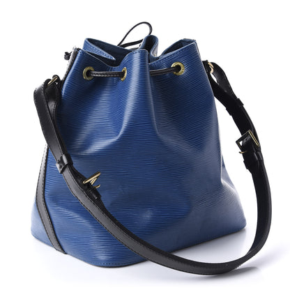 Louis Vuitton Epi Petit Bi-Color Noe Toledo Black 3 of 9