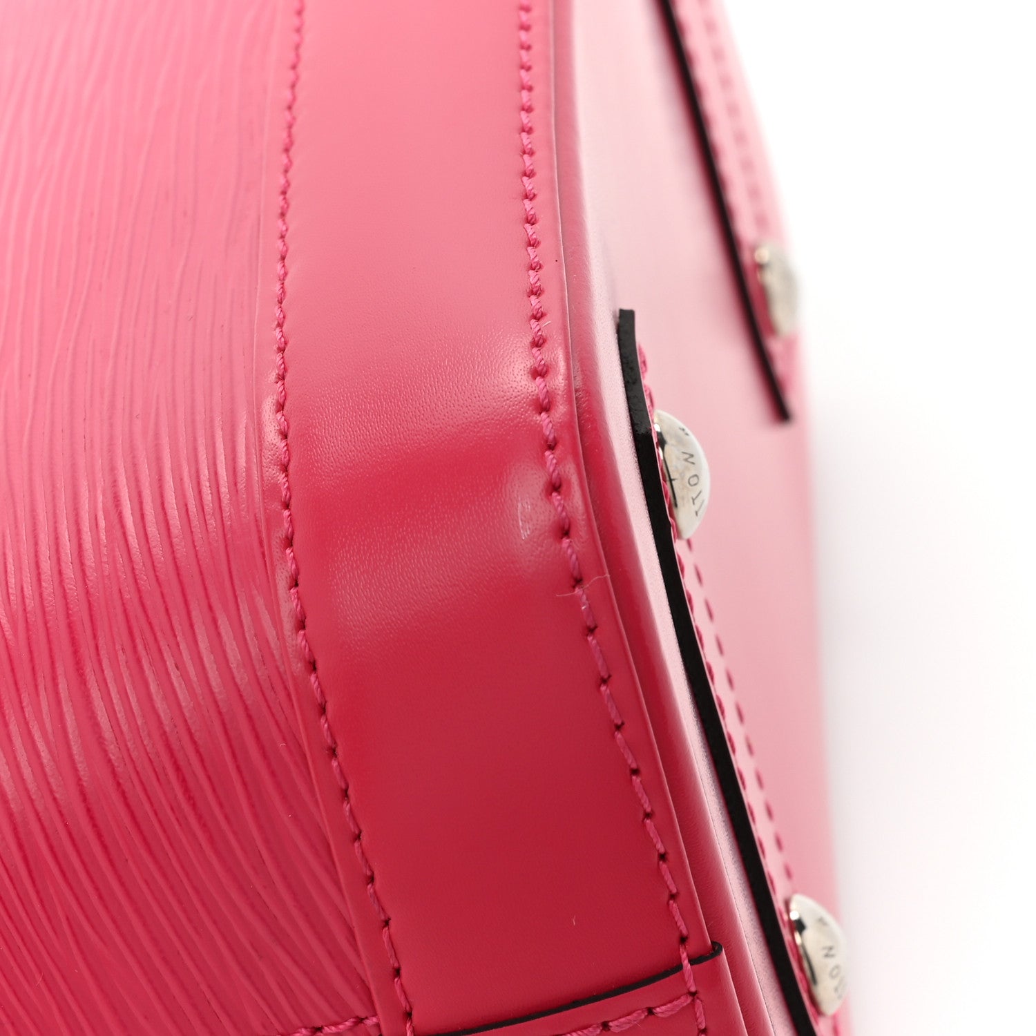 Louis Vuitton Epi Jacquard Alma BB Rose Pondicherry 11 of 12