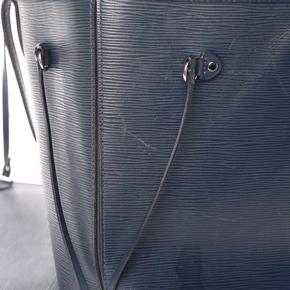 Louis Vuitton Epi Neverfull MM Indigo 12 of 18
