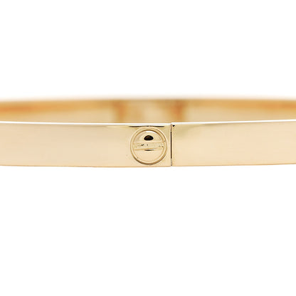 Cartier 18K Yellow Gold Small LOVE Bracelet 17 4 of 8