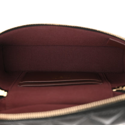 Chanel Caviar Quilted Top Handle Slim Vanity With Chain Black 5 of 11